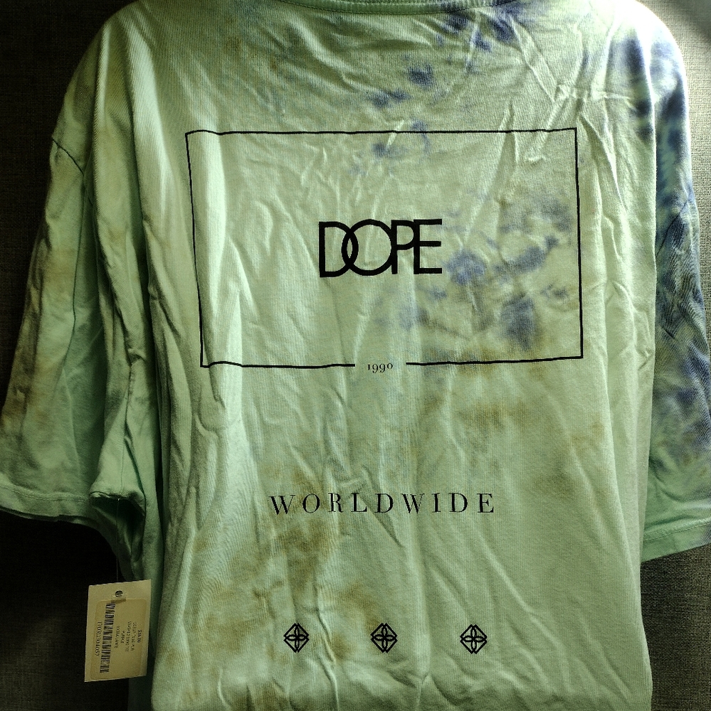 Dope Green pattern shirt